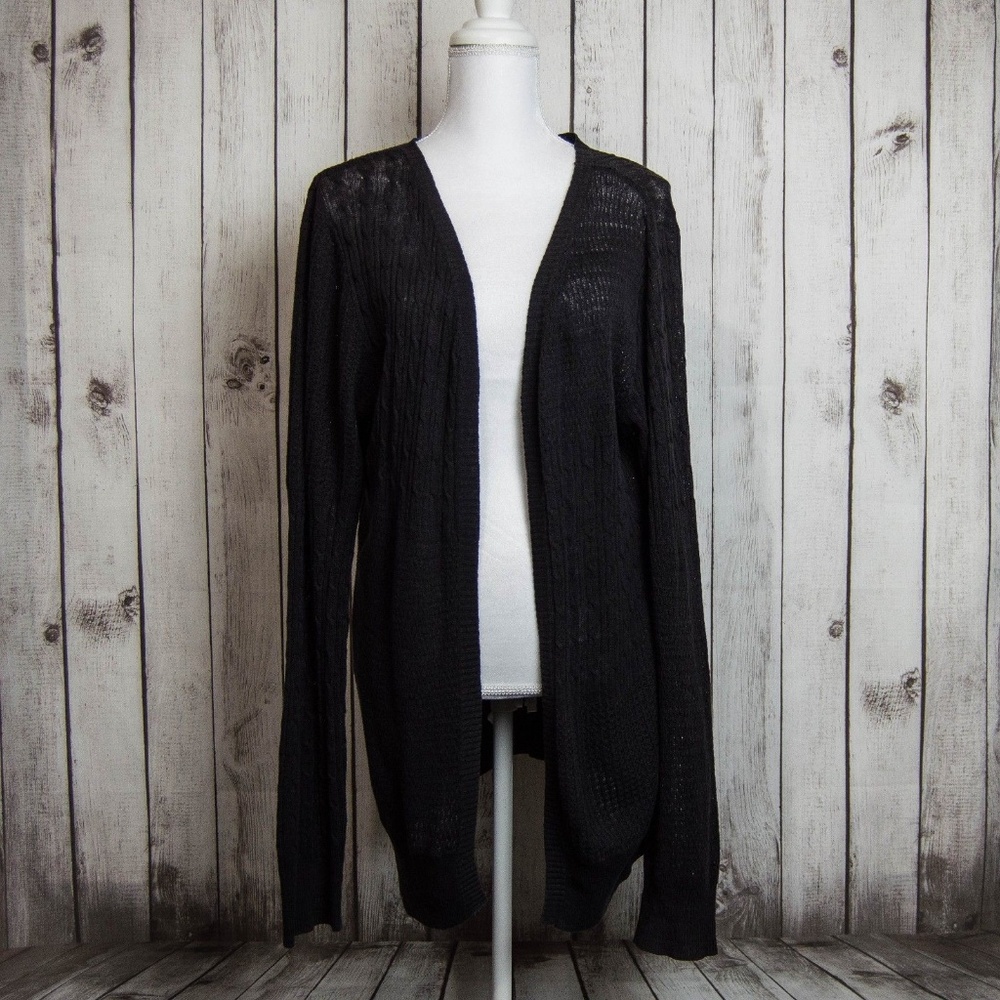 All Saints Spitalfields Open Cardigan Linen Cotton